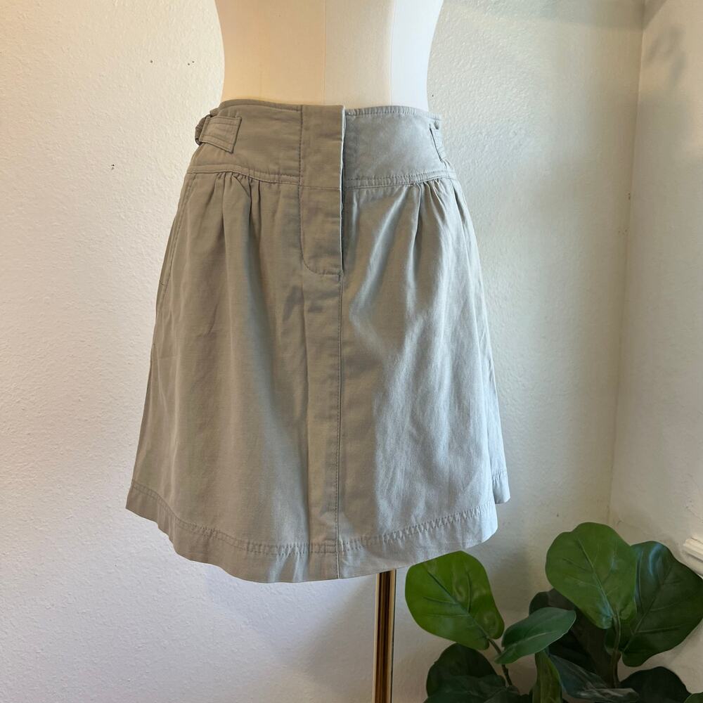 Anthropologie x Daughters of the Liberation Cotton Utility Mini Skirt Size Small